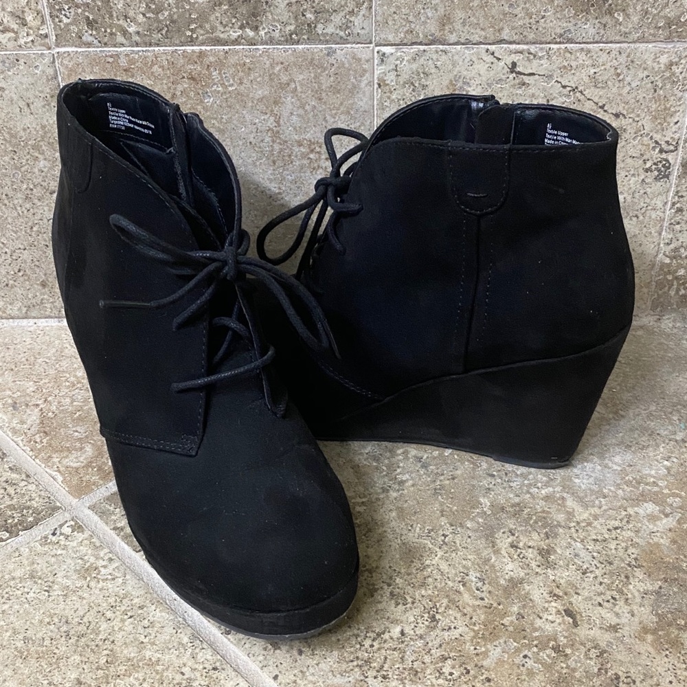 Black booties